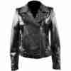 Harvey Keira Knightley Black Leather Jacket