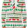 The Polar Bear Bandito Green And White Fair Isle Christmas Suit