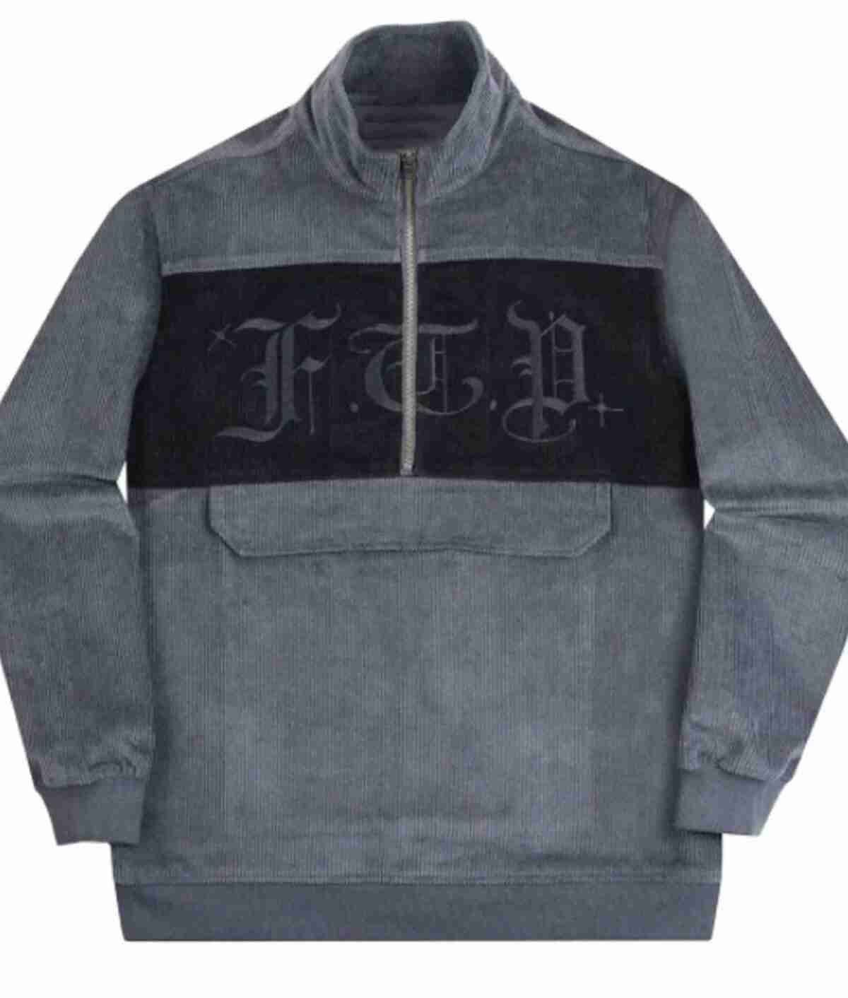 FTP Corduroy Gangsta Half-Zip Jacket