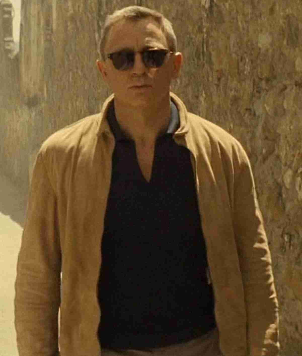Daniel Craig Spectre Morocco Suede Jacket