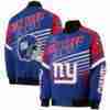 Red & Blue NFL New York Giants bomber jacket for men