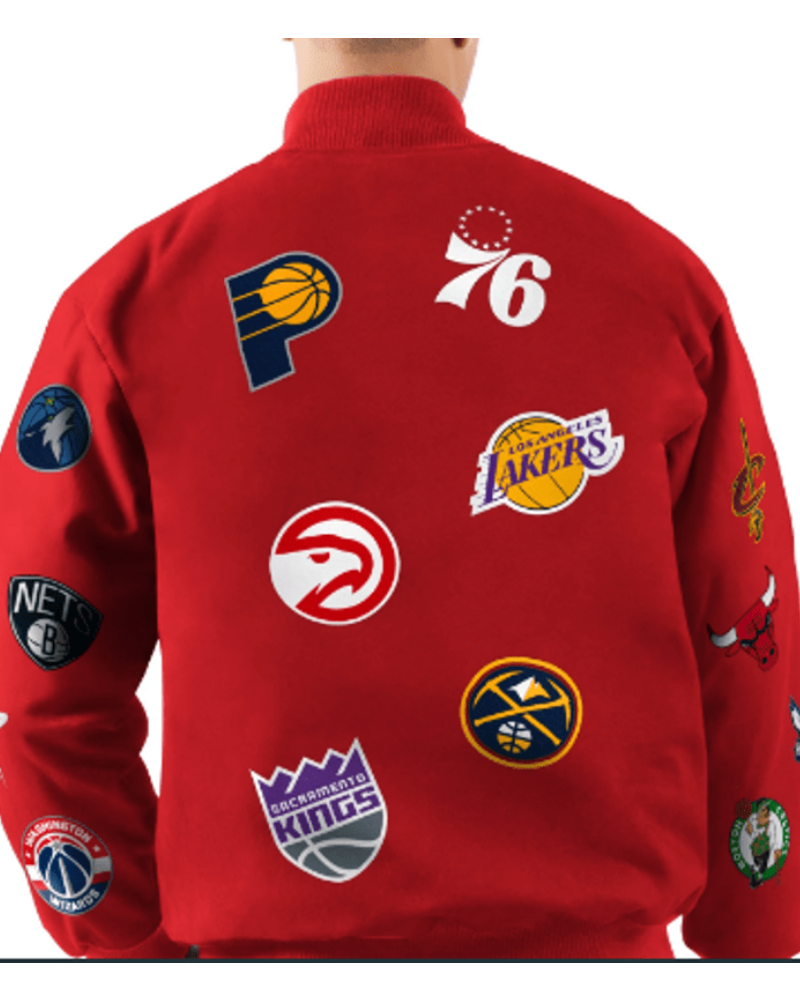 Carl Banks NBA Twill Collage Jacket