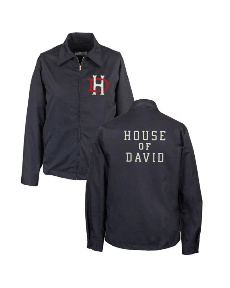 House of David Grounds Crew jacket in navy color