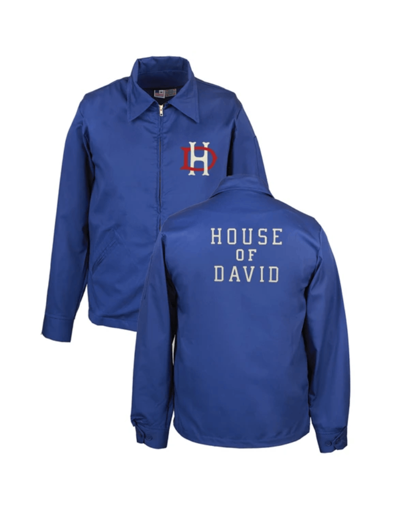 House of David Grounds Crew jacket in royal blue