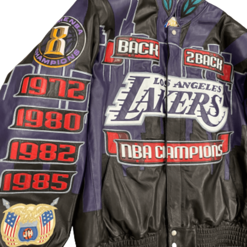 2001 Los Angeles Nba Jeff Hamilton Lakers Championship Jacket