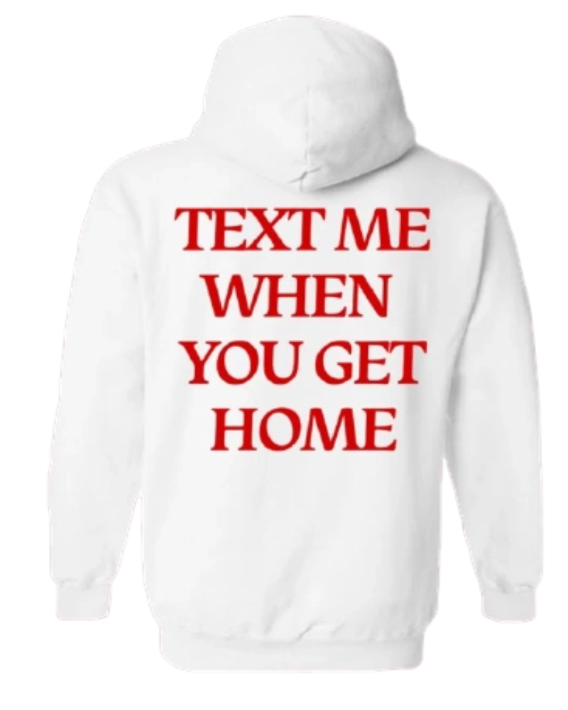 Lonely Ghost Text Me When You Get Home Hoodie