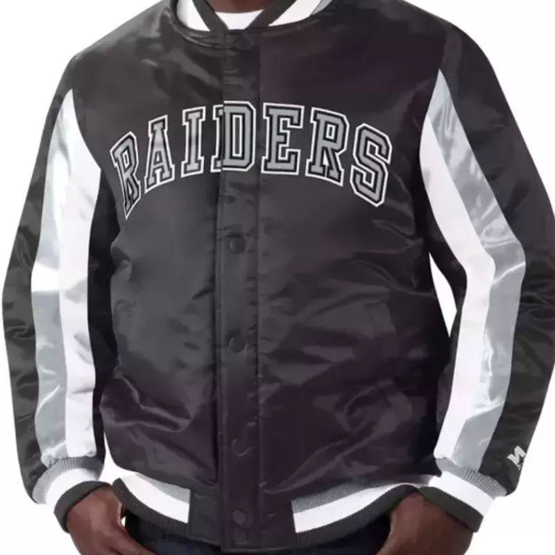 Men’s Las Vegas Raiders Stripe Jacket