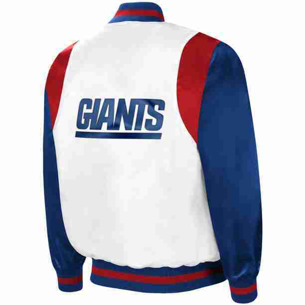 NY Giants' retrro All-American jacket - back