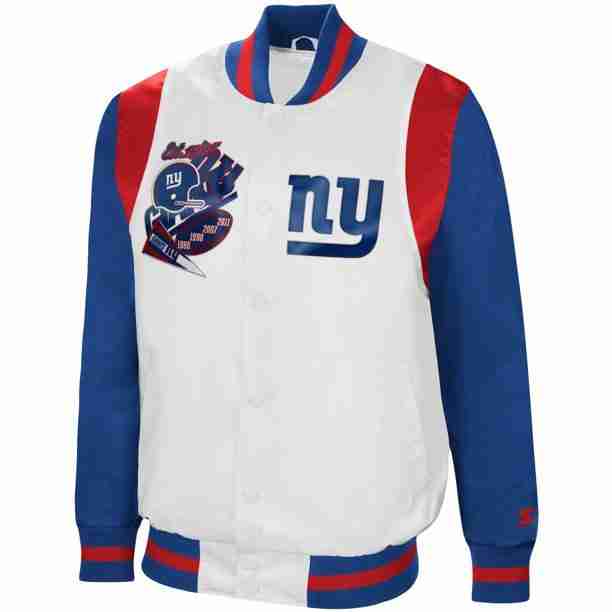 NY Giants' retrro All-American jacket - front