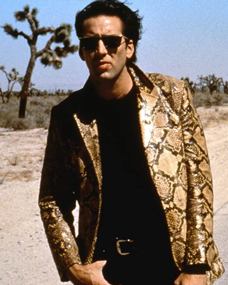 Nicolas Cage Wild at Heart Snakeskin Jacket
