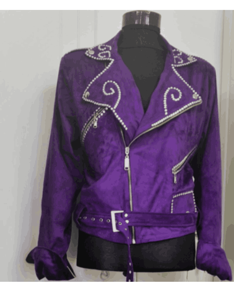 Selena Quintanilla Purple Suede Jacket