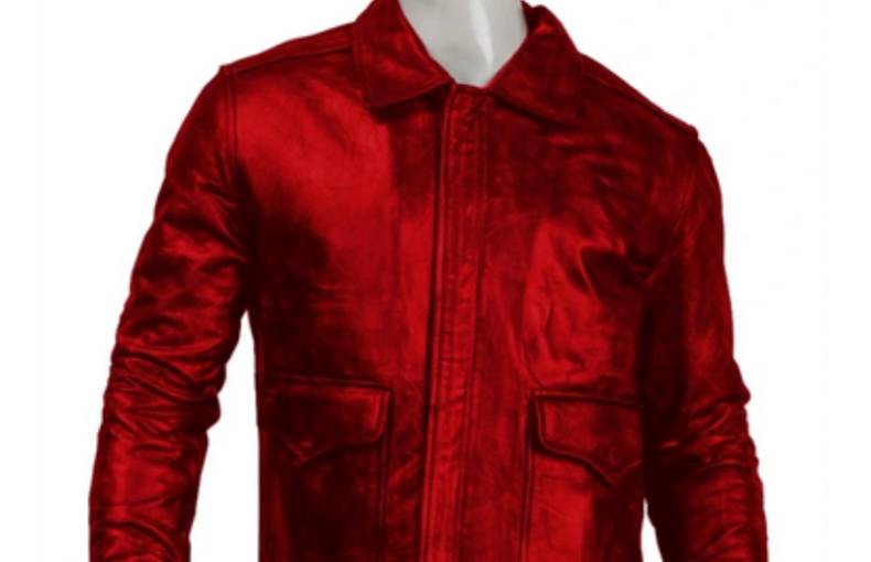Men's Bomber Leather Jacket