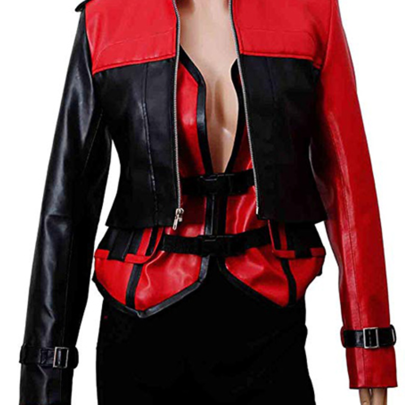 Injustice 2 Harley Quinn Leather Jacket and Vest