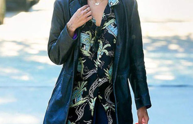 Robyn ‘Rob’ Brooks High Fidelity Leather Coat