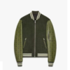 Men Green Wool Jacket