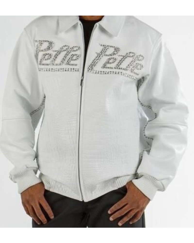Pelle Pelle Leather Vintage white Jacket