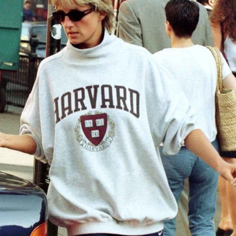 Princess Diana Harvard Sweatshirt