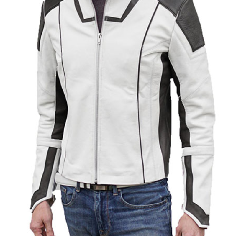 SpaceX Dragon Space Suit Inspired Leather Jacket