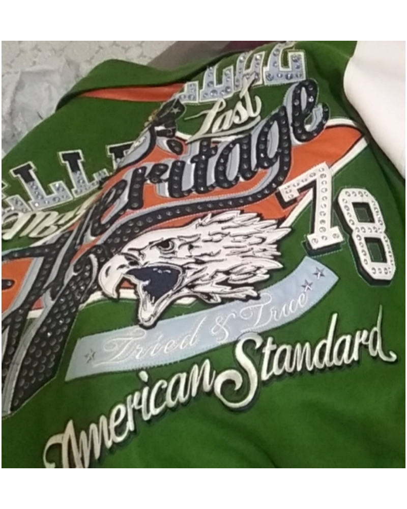 American Standard Pelle Pelle Green Jacket