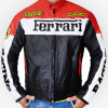 Ferrari Moto Leather Jacket