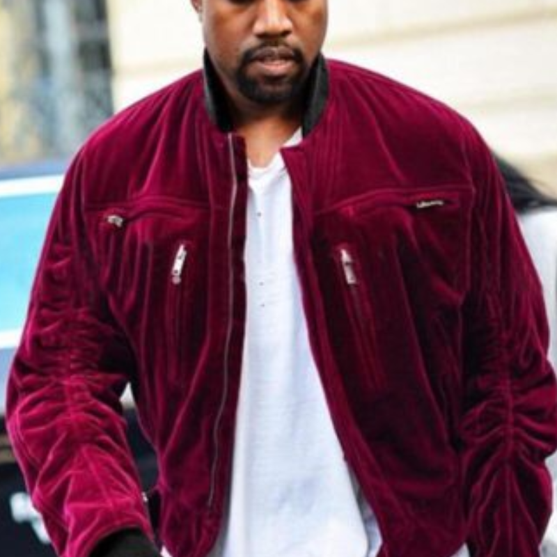 Kanye West Velvet Jacket