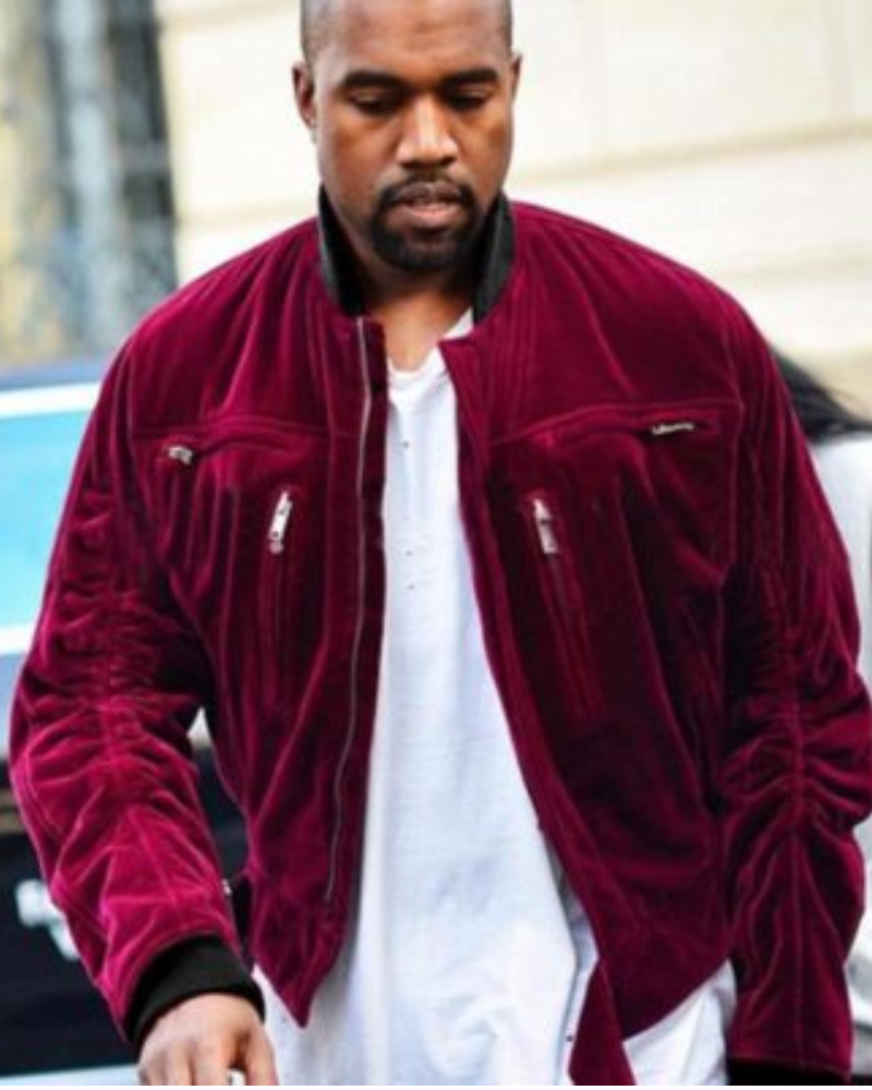 Kanye West Velvet Jacket
