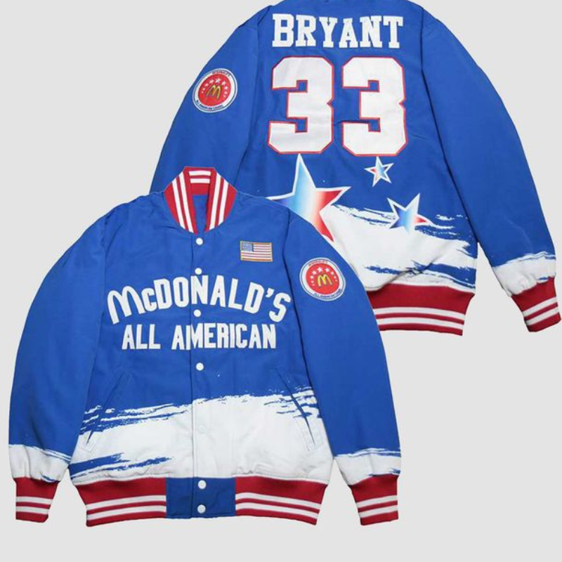 McDonald’s All American Kobe Blue Varsity Jacket