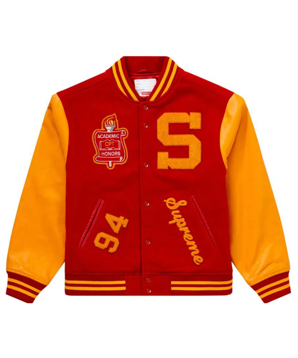 Supreme Team Varsity Jacket - Celebrity jacket