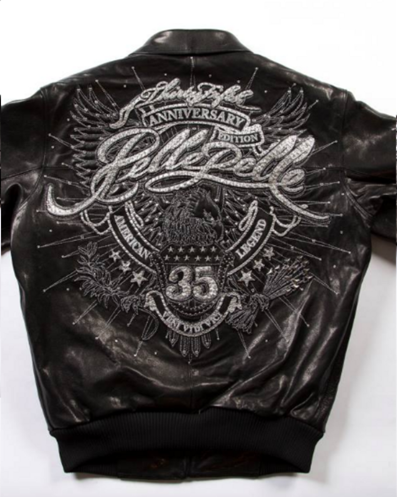 Pelle Pelle 35th Anniversary Black Leather Jacket