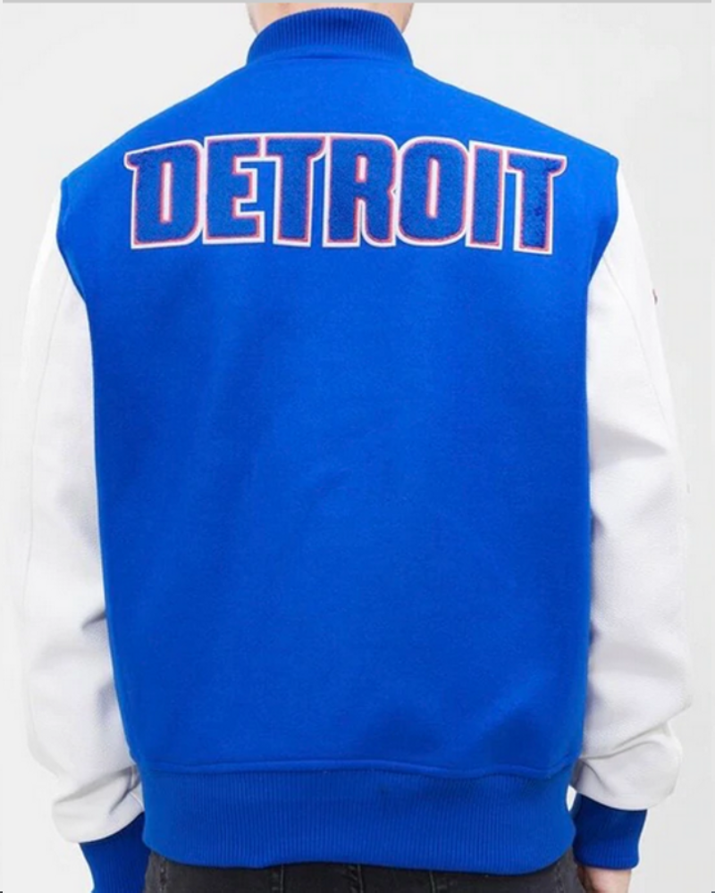 Pro Standard Detroit Pistons Varsity Jacket | Celebrity Jacket