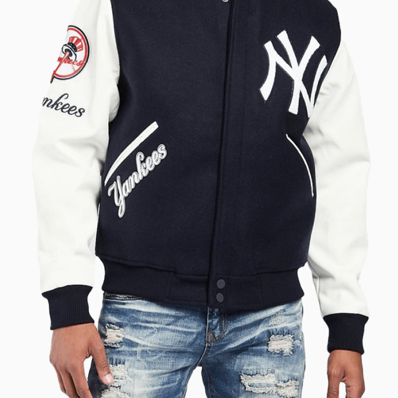 New York Yankees Logo Varsity Jacket