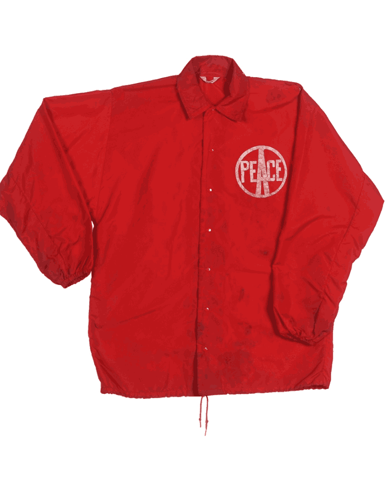 1969 Woodstock Red Security Cotton Jacket