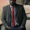 LUTHER IDRIS ELBA (DCI JOHN LUTHER) WOOL COAT