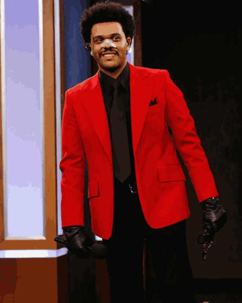 The Weeknd Red Lights Blazer
