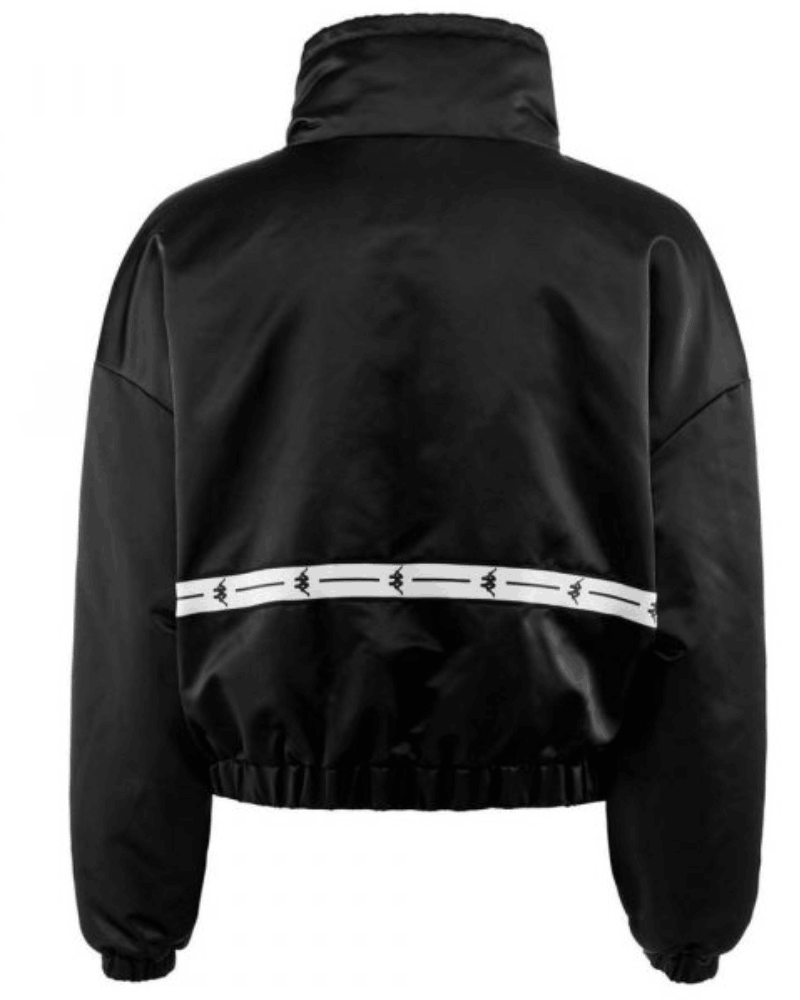 Authentic JPN Balti Cropped Black Satin Jacket