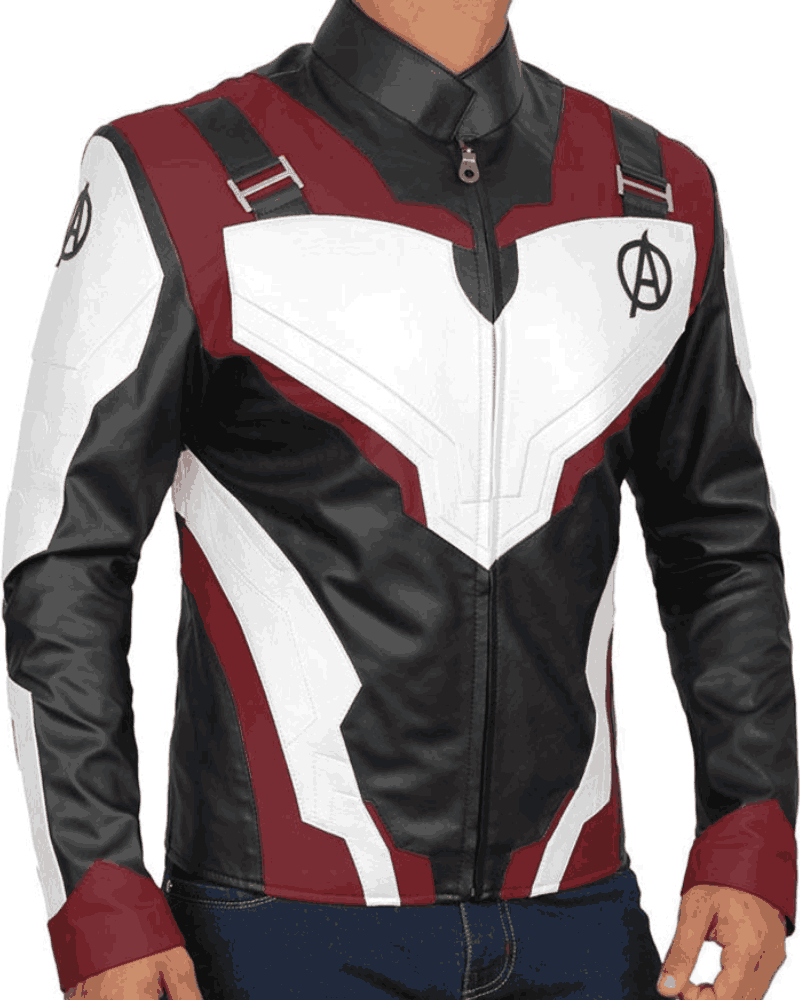 Avengers Endgame Quantum Realm Leather Jacket