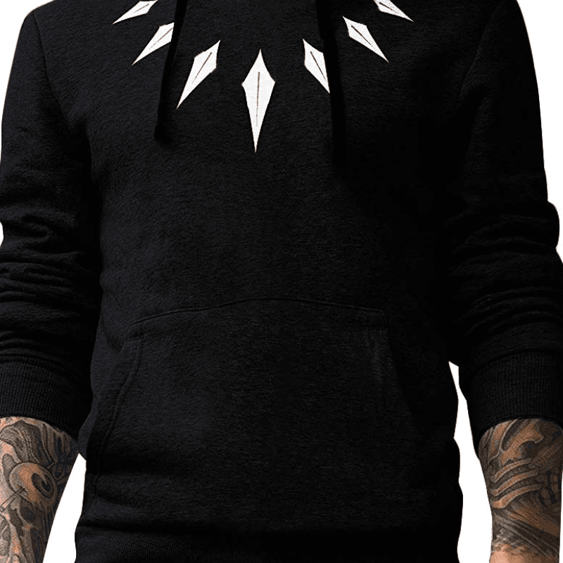 Black Panther Necklace Hoodie