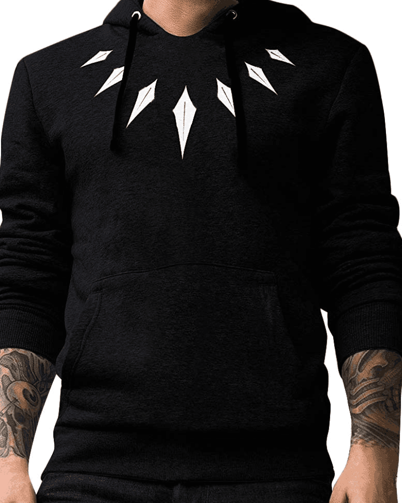 Black Panther Necklace Hoodie