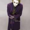 Dark Knight The Joker Purple Coat Halloween Costume