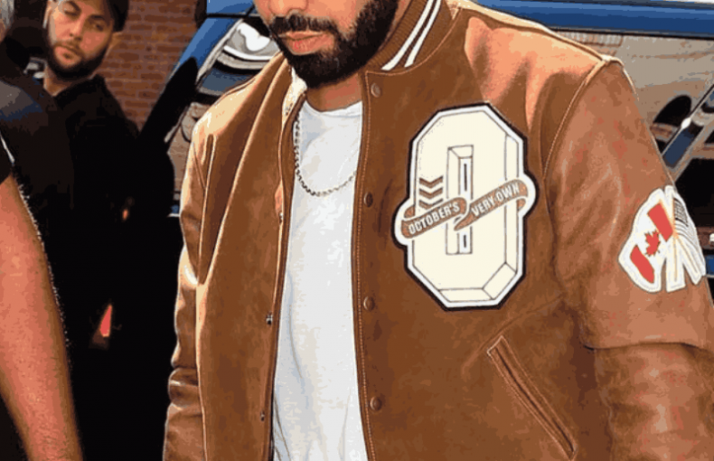 Canadian Rapper Drake Brown Suede Leather Jacket