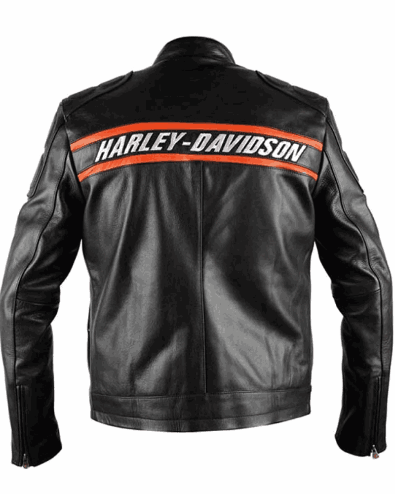 Harley Davidson Bill Goldberg Motorcycle Jacket