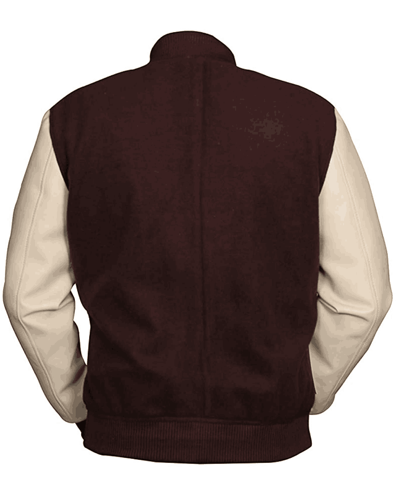 Hotline Miami Brown Wool Varsity Jacket