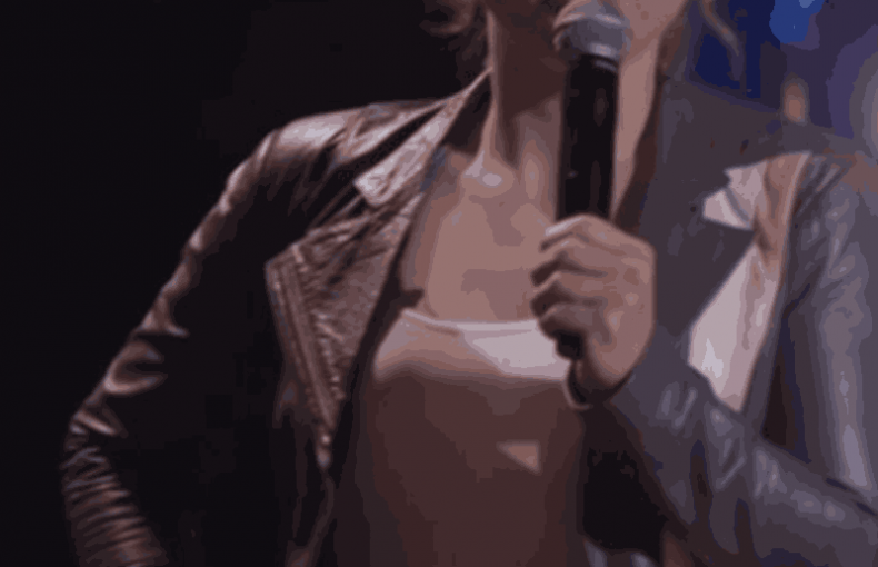 Look at You Taylor Tomlinson Cropped Leather Jacket