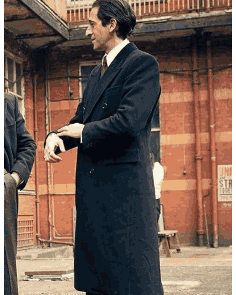 TV Series Peaky Blinders Adrien Brody Long Black Coat