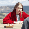 Jessica Barden The End Of The F***ing World Alyssa Red Corduroy Jacket