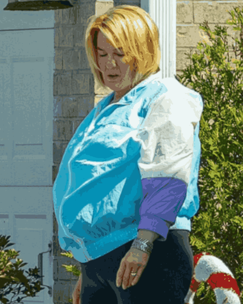 The Thing About Pam Renée Zellweger Blue Jacket