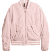 Pink Bomber Jacket For Women