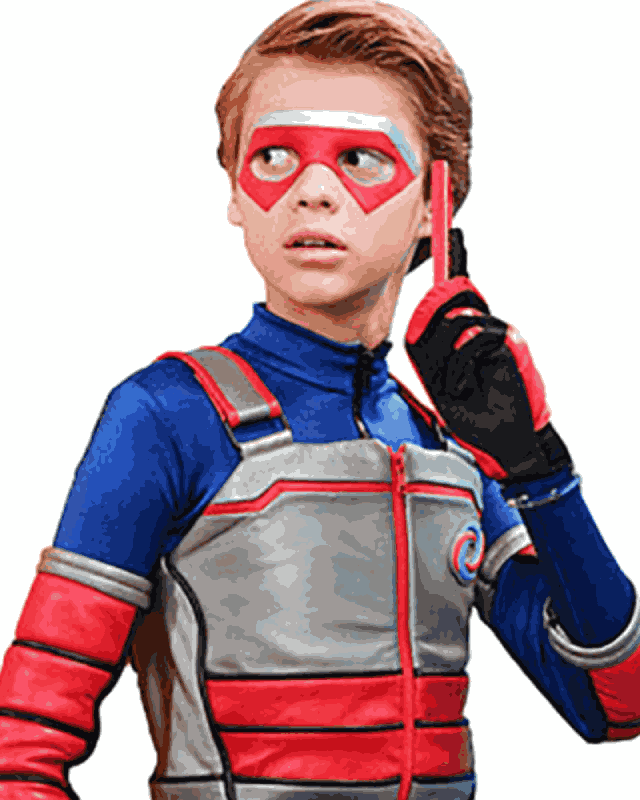 Henry Danger Jace Norman Multicolored Kid Danger Costume