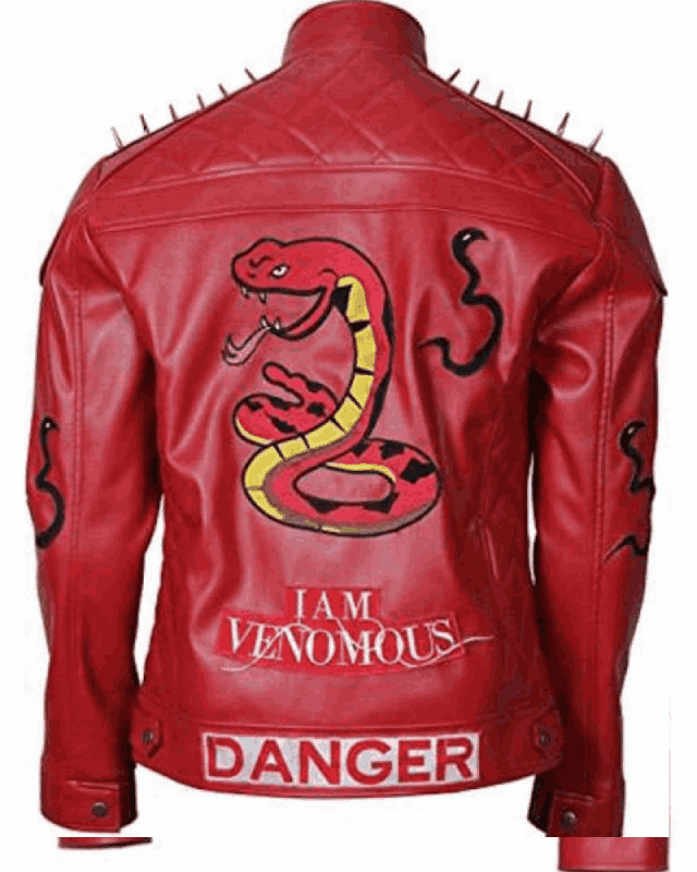 Men's Motorcycle Last Bite I Am Venomous Jacket