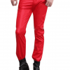 Red Leather Pants for Men